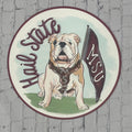 Placemat 4 Pack Mississippi State Mascot Hail State