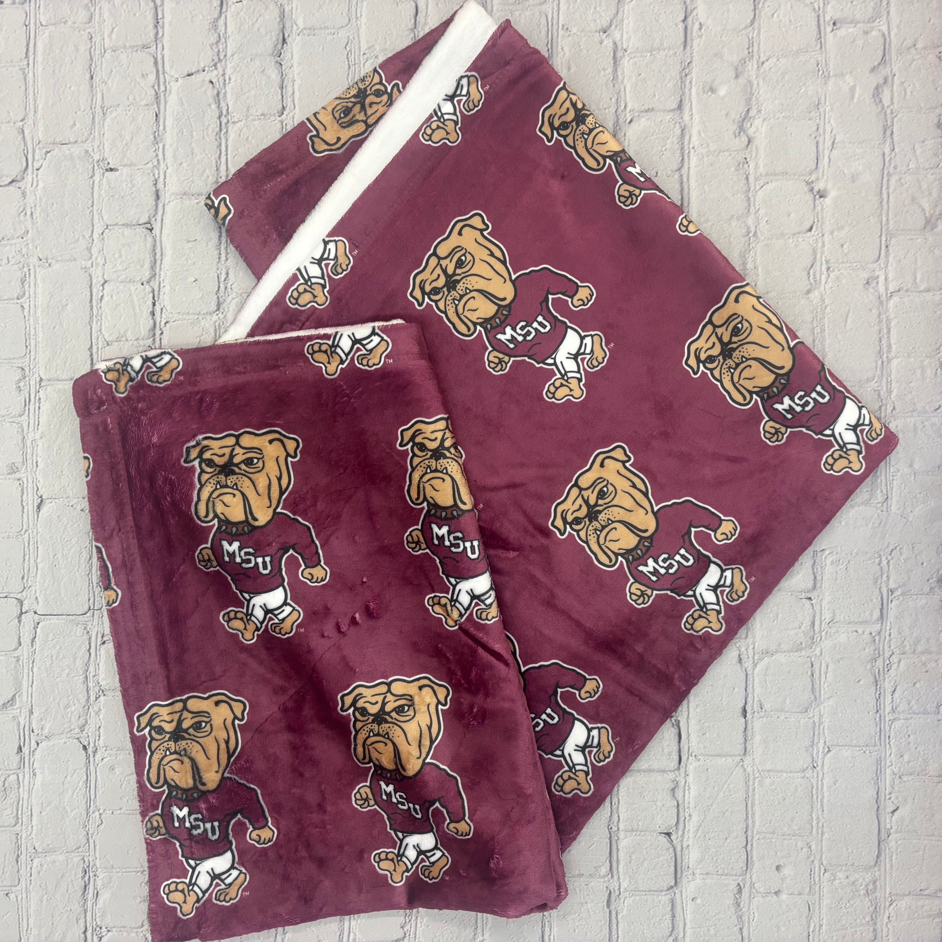 Baby Blanket Sublimated Microfleece Walking Bully