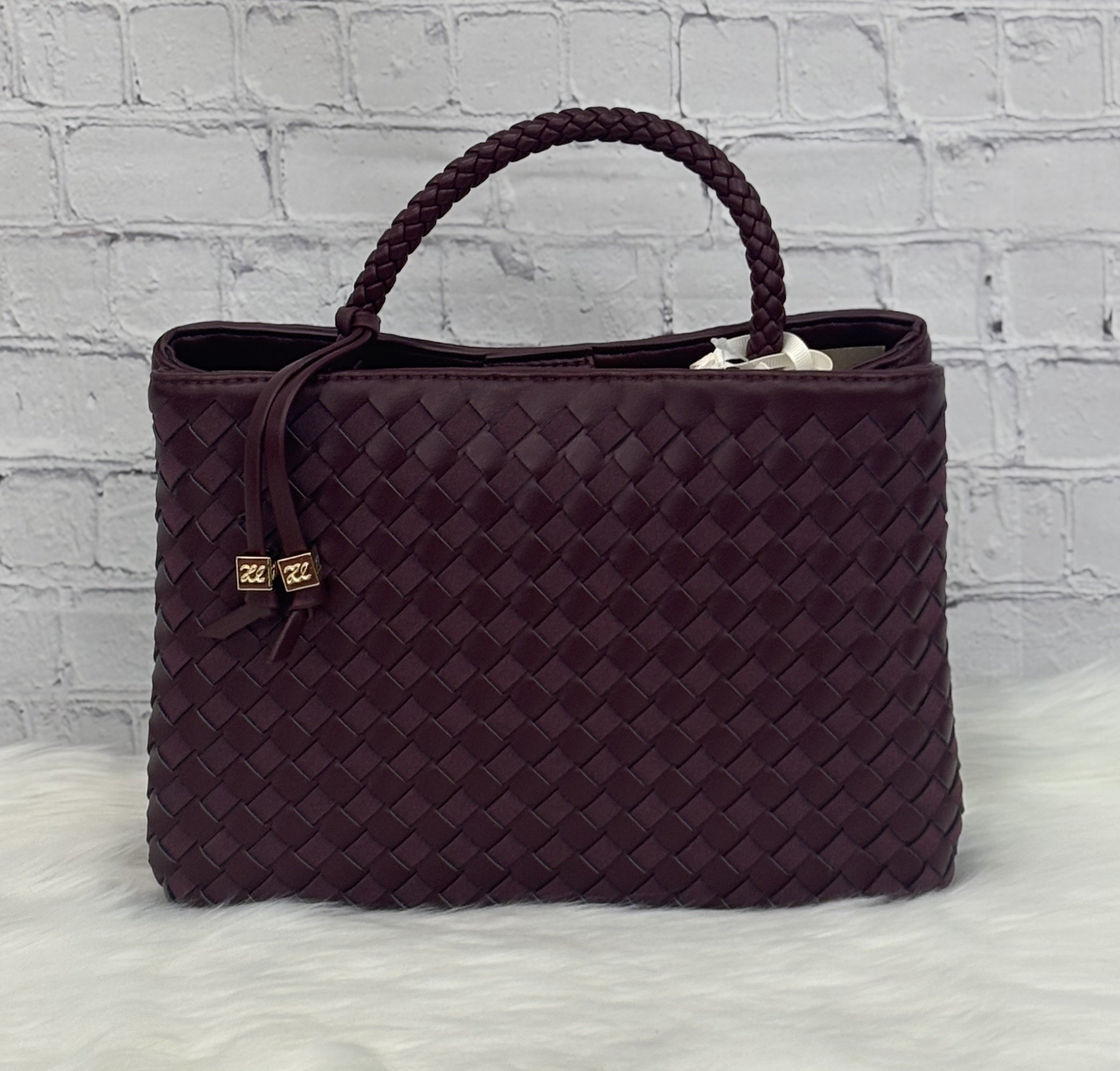 Katie Loxton Purse Nova Woven Top Handle Bag