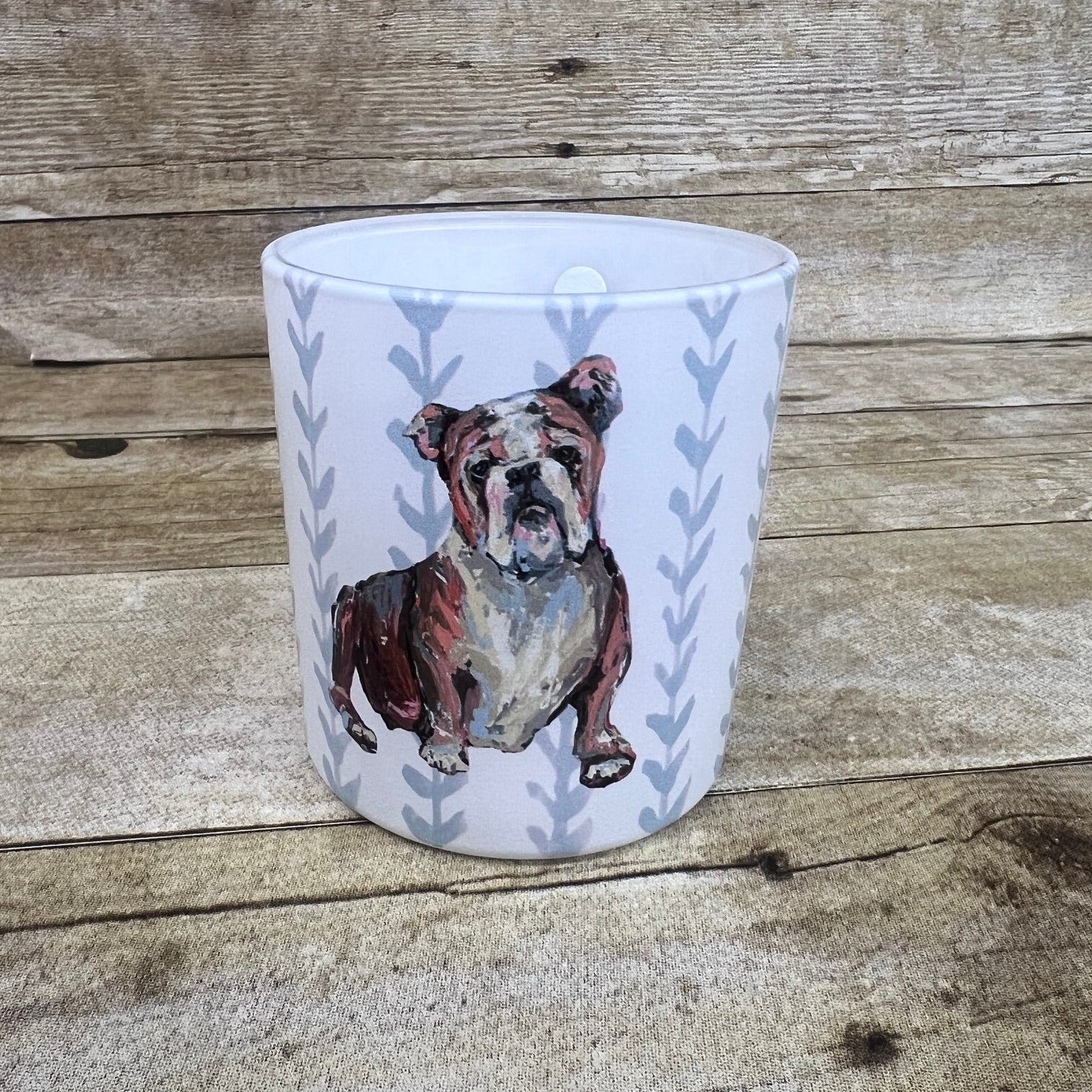Candle Bamboo & Sandalwood Real Bulldog