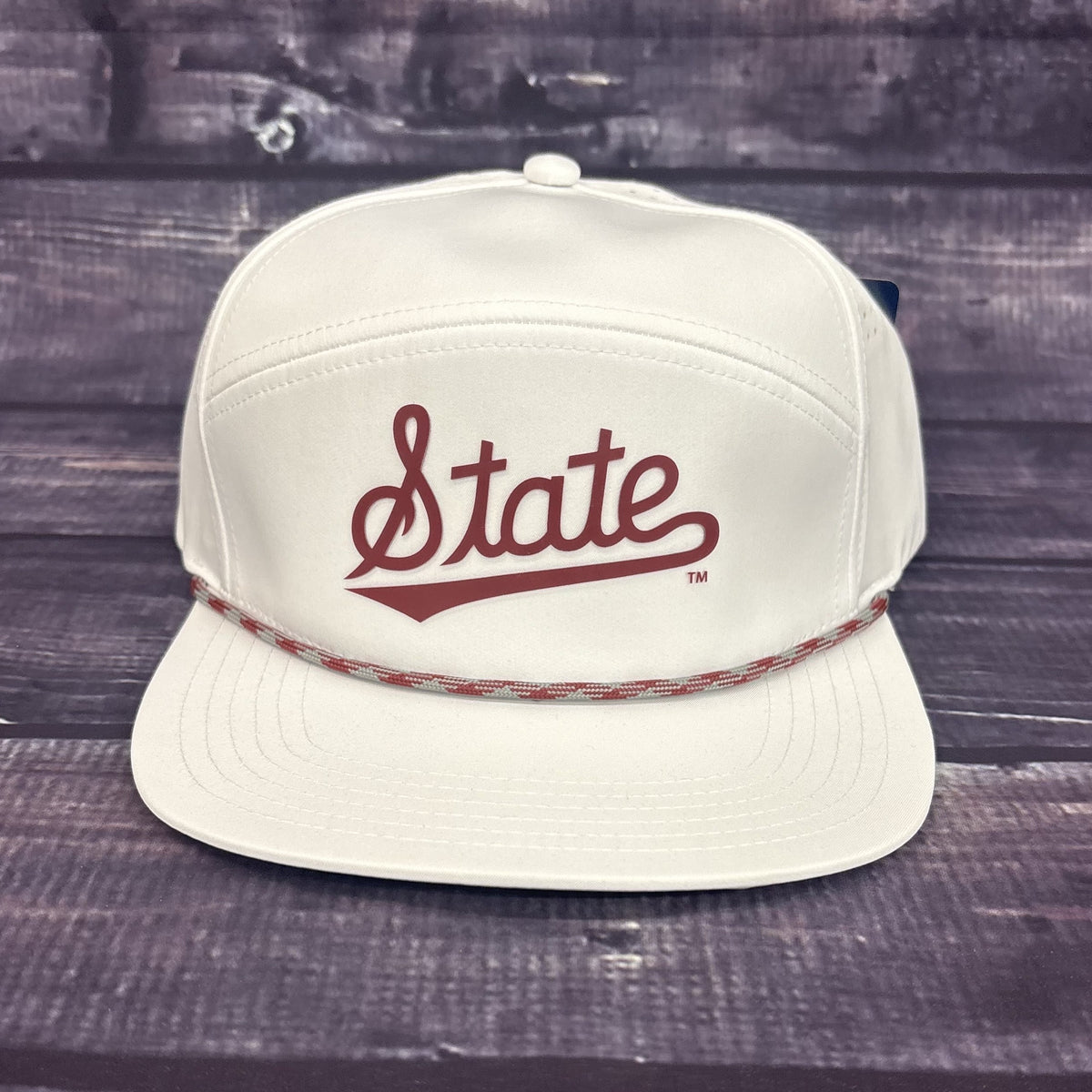 Ahead Usa Cap Line Up Rope Bill Script State