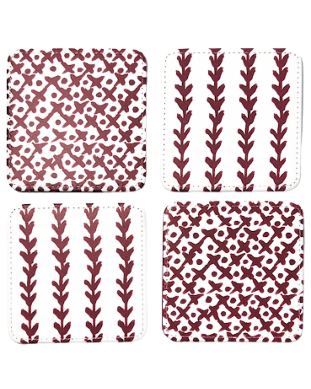 Coaster Set 4 Pack Game Day Bulldog In Starkville