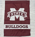 University Blanket & Flag Corp. NyloMax Flag Banner M-State Bulldogs