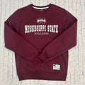 Sweatshirt Arch Mississippi State Bulldogs M-State Yes Chef