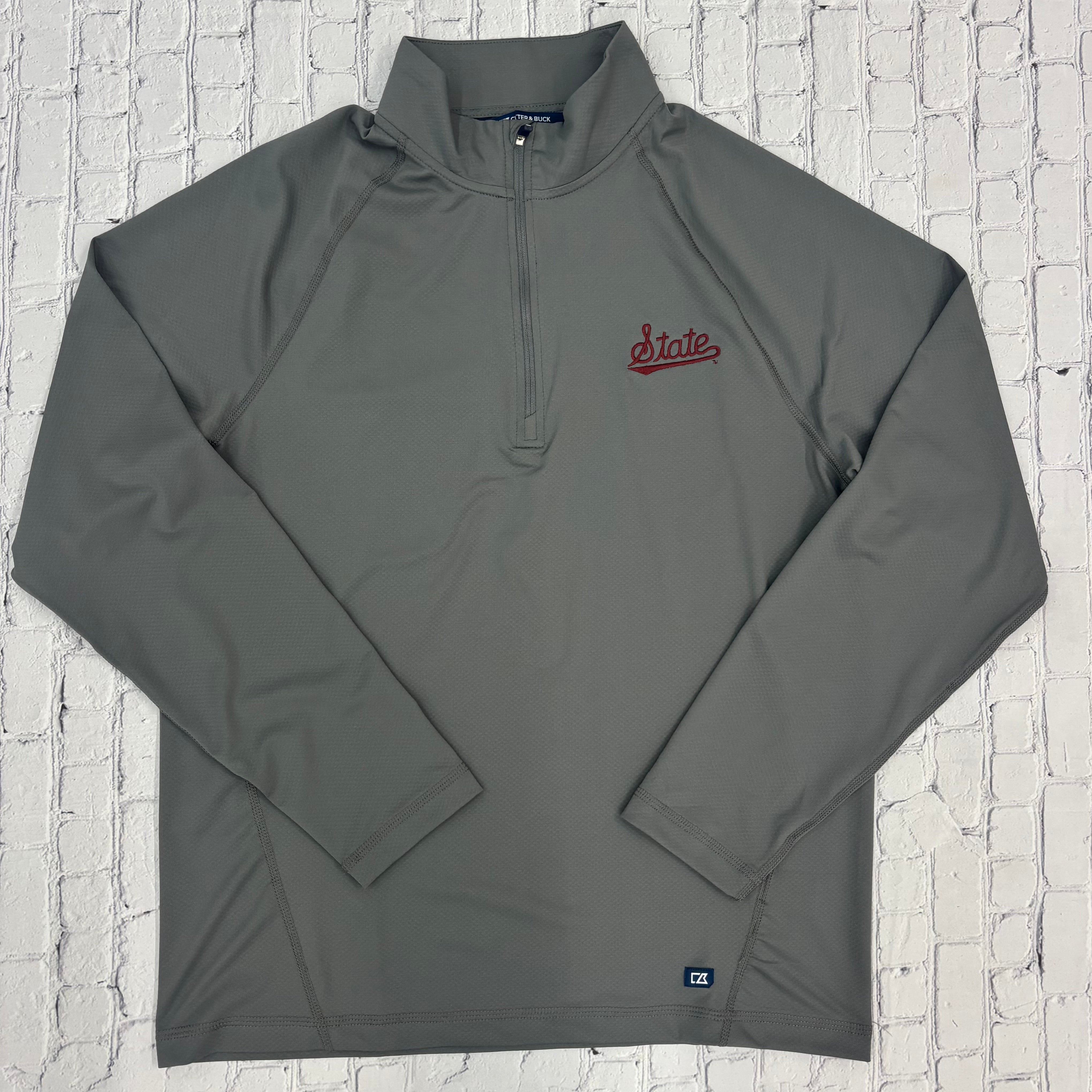 Cutter & Buck Pullover Men's Quarter Zip Prospect Recycled Script