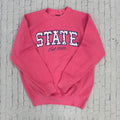 Sweatshirt Women's State Block Letters With Polka Dots Est 1878