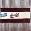 Storm Duds Towel Rugby Beach Script State