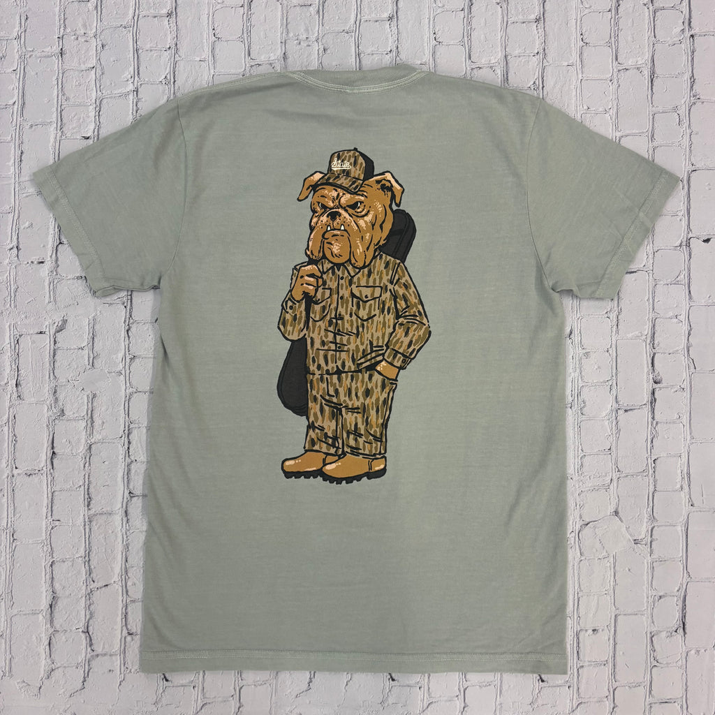 T-Shirt Short Sleeve Pocket Script State Hunting Bully