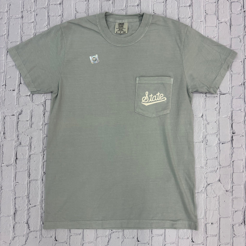T-Shirt Short Sleeve Pocket Script State Hunting Bully