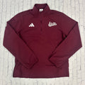 Adidas Pullover Men's Quarter Zip Script State