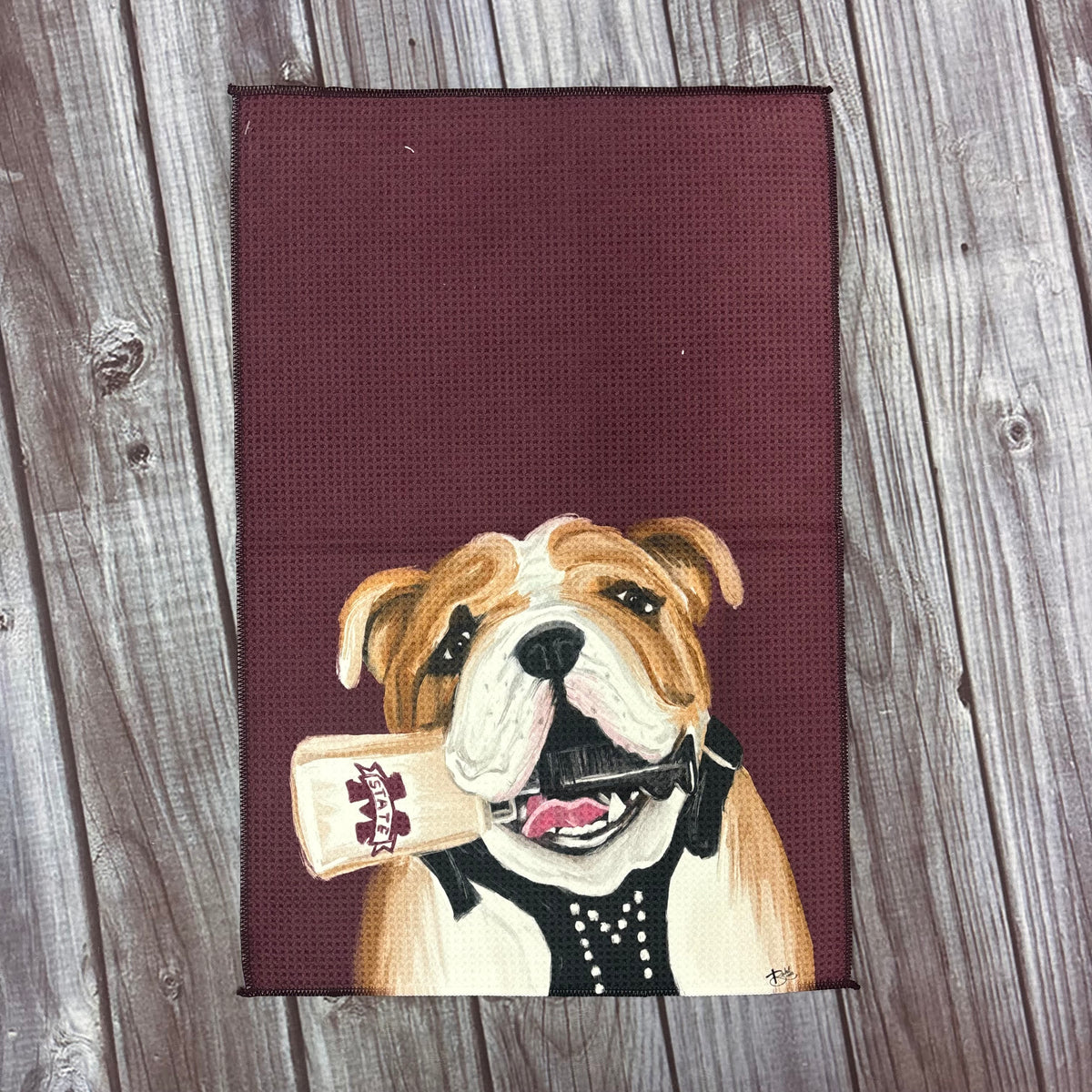 Tea Towel Cowbell Bully