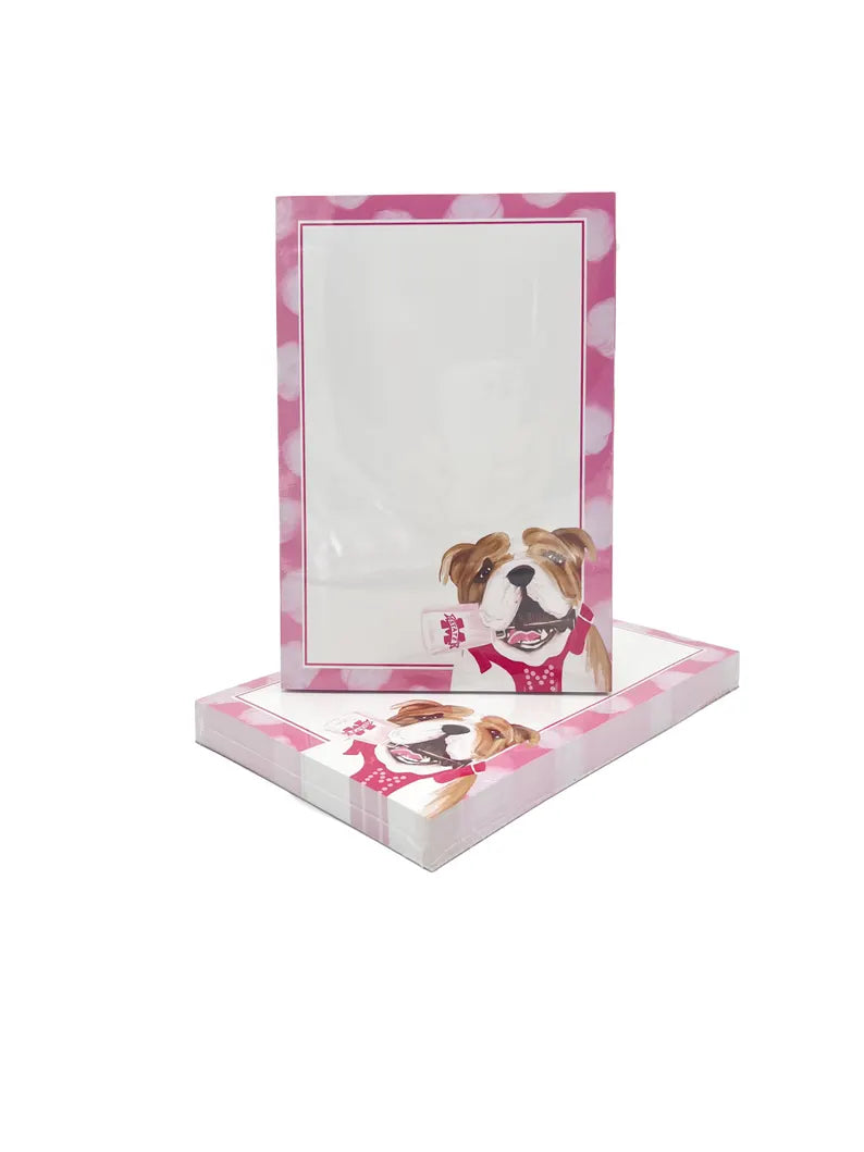 Notepad Cowbell Bulldog