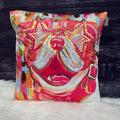 Pillow Preppy Pink Bully Mississippi State Gold Foil Bully With Star Shape Sunglasses