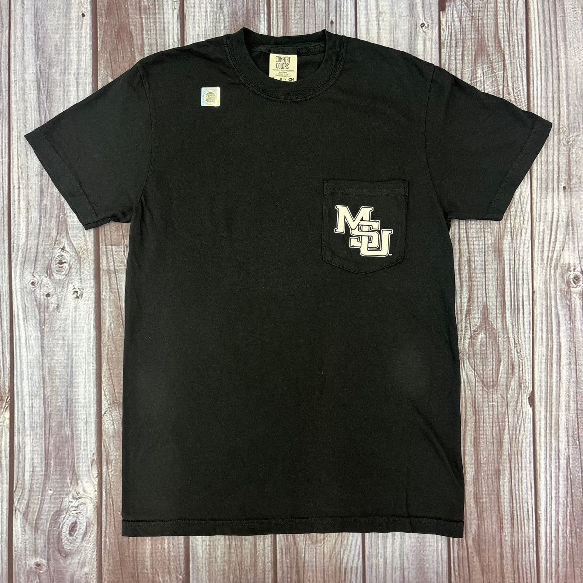 T-Shirt Short Sleeve Pocket MSU Interlock Walking Bully