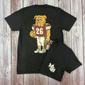 T-Shirt Short Sleeve Pocket MSU Interlock Walking Bully