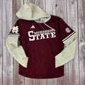 Adidas Sweatshirt Hood 85 Wordmark M-Over-S SEC Sleeves