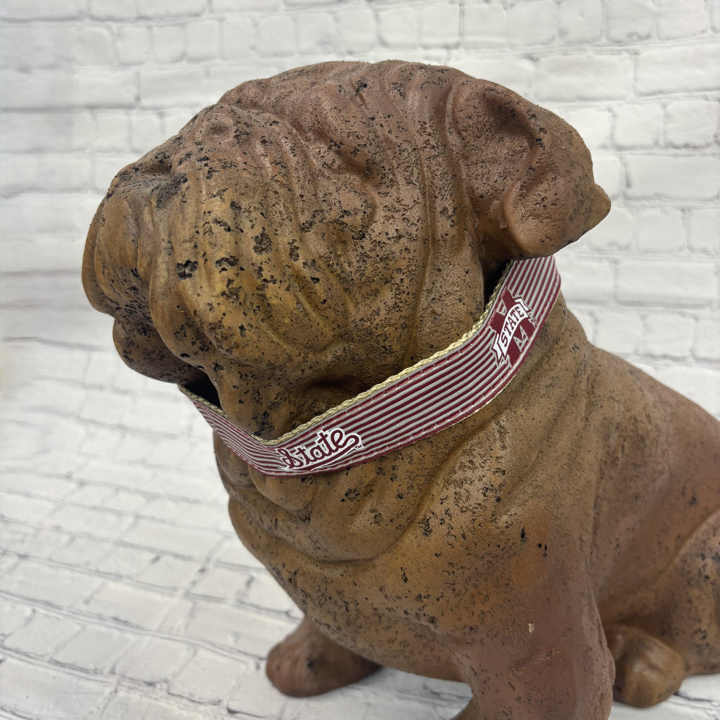 Divisions Of Zeppelin Products, Inc. Dog Collar Ribbon Over Web Script State M-State