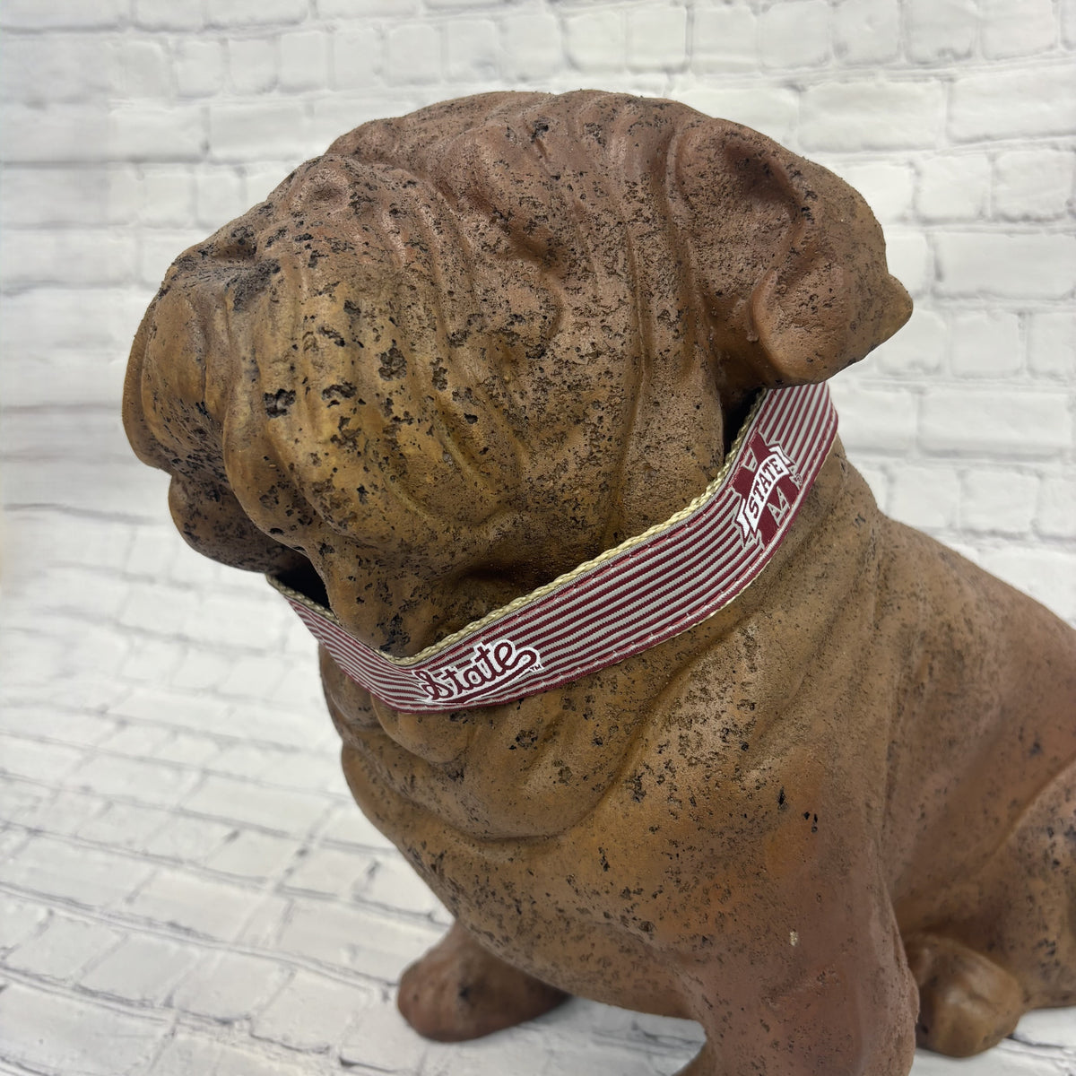 Divisions Of Zeppelin Products, Inc. Dog Collar Ribbon Over Web Script State M-State