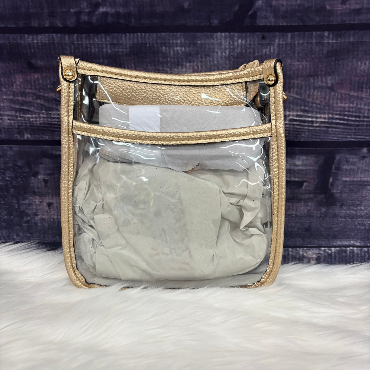 Jen & Co. Tailgate Clear Crossbody Selah