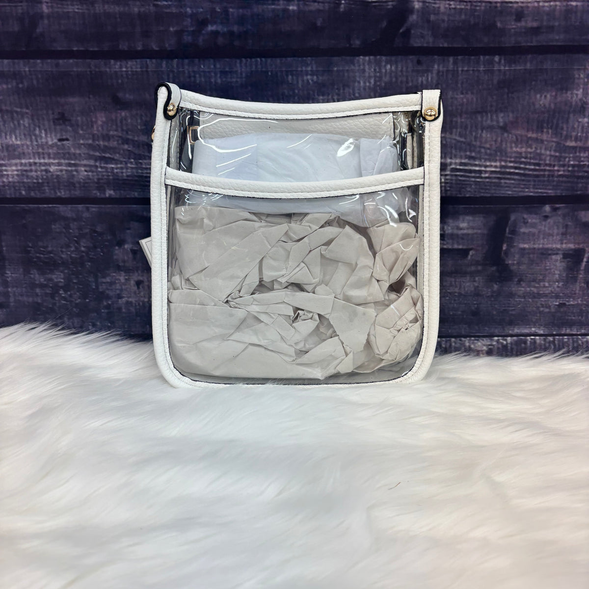 Jen & Co. Tailgate Clear Crossbody Selah