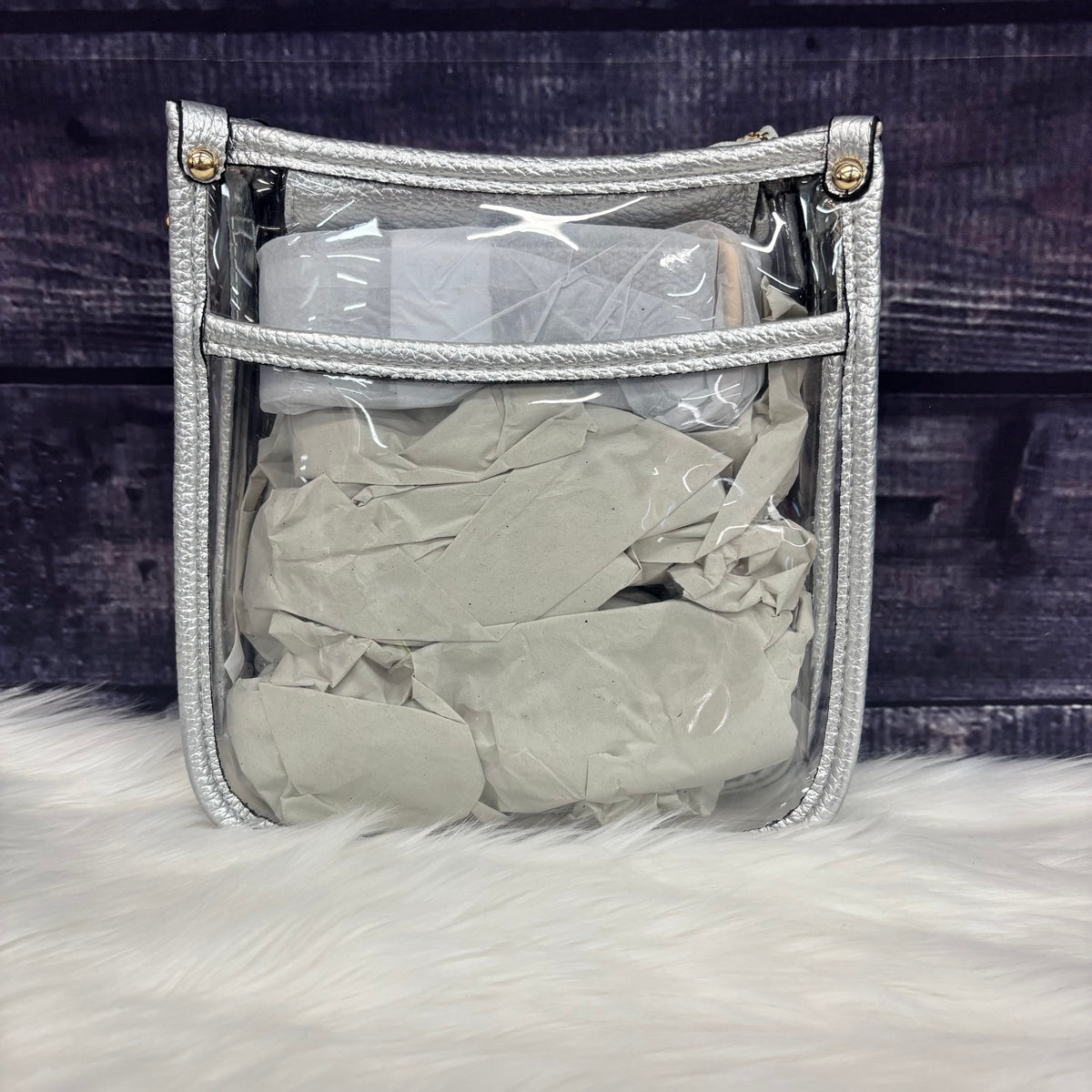 Jen & Co. Tailgate Clear Crossbody Selah