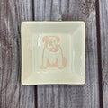 Royal Standard Trinket Tray Pink Bulldog