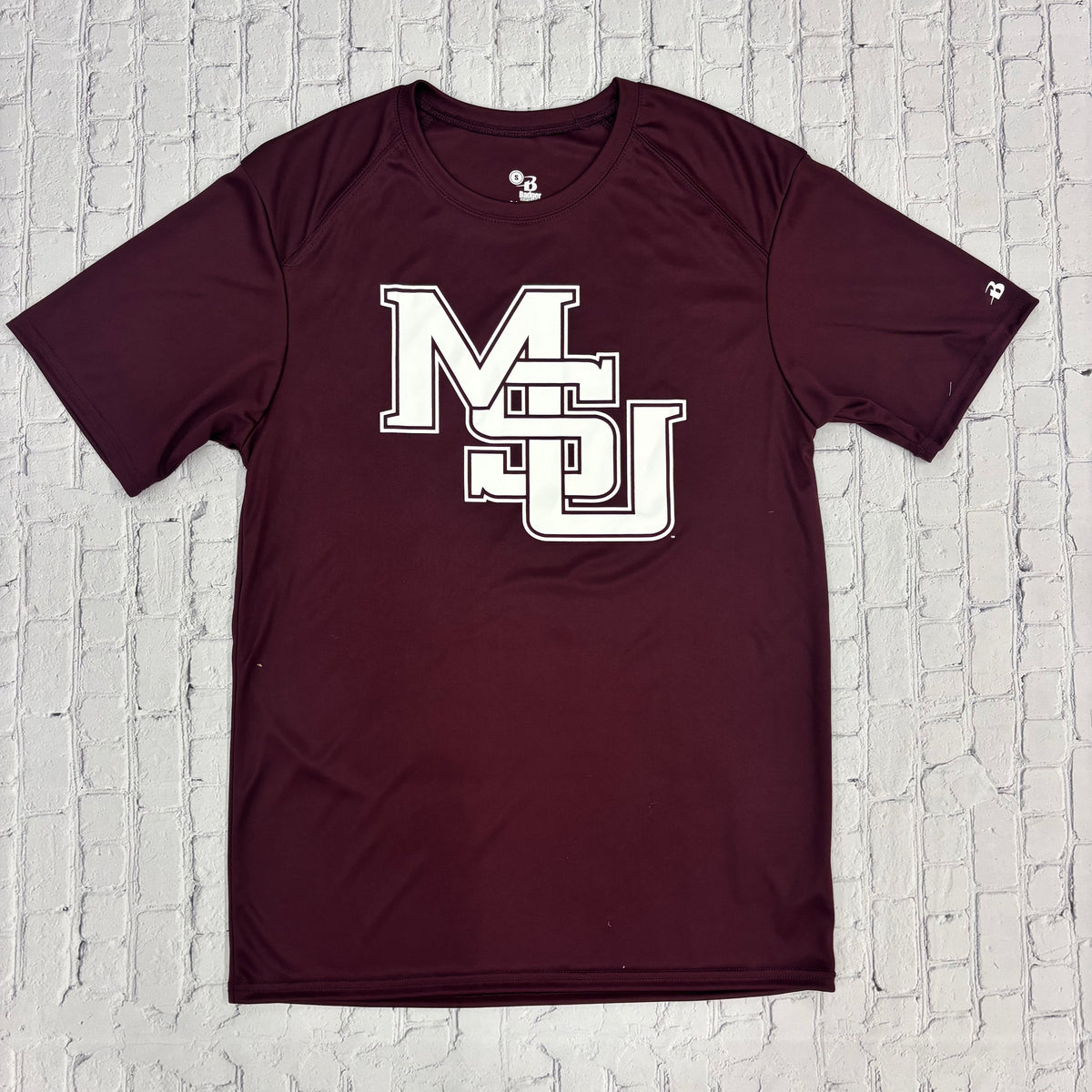 T-Shirt Short Sleeve B-Core MSU Interlock