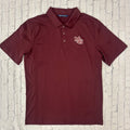 Cutter & Buck Polo Men's Prospect MSU Interlock White Outline