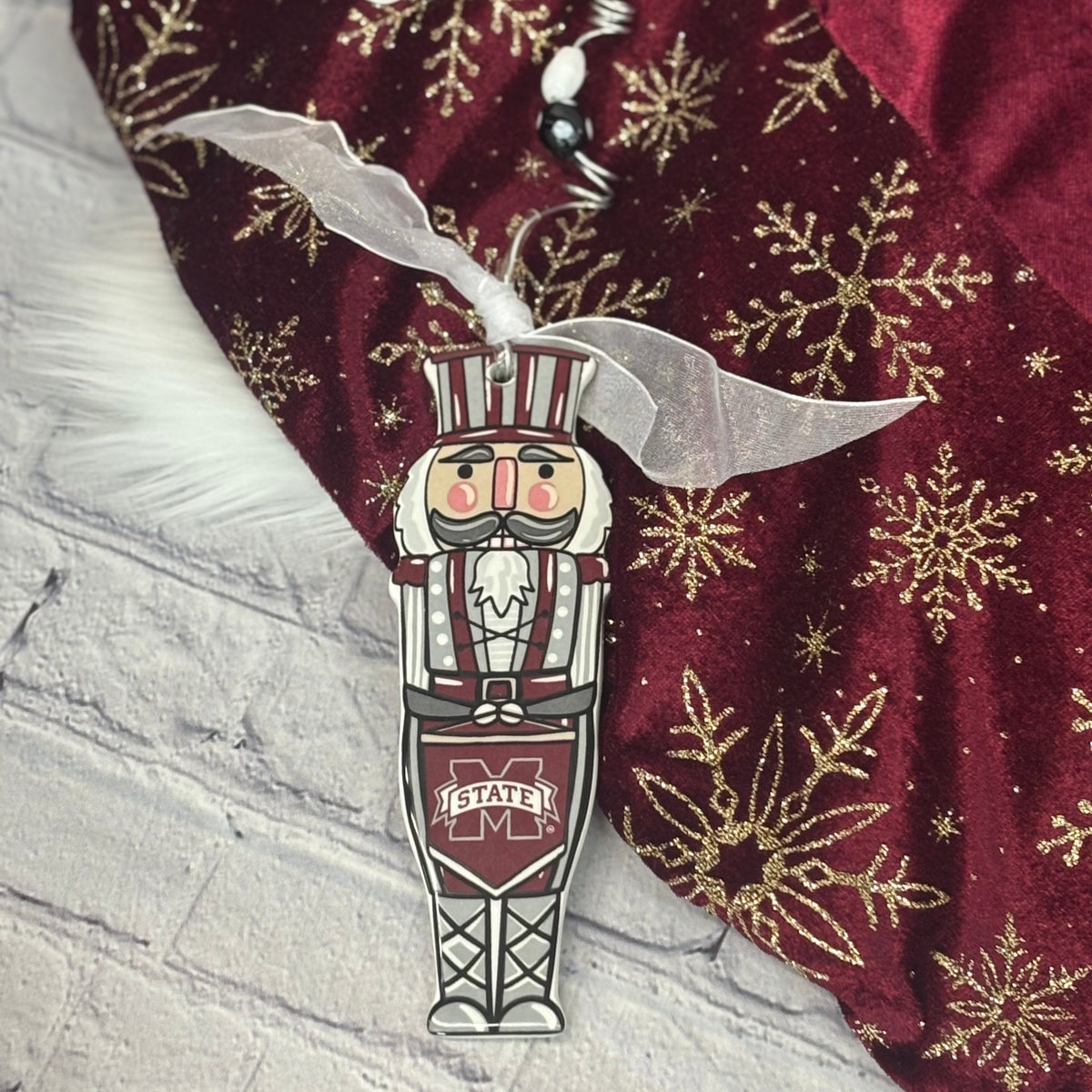 Christmas Ornament Flat Nutcracker