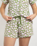 Royal Standard Pajama Shorts Chelsea Pink Bulldogs