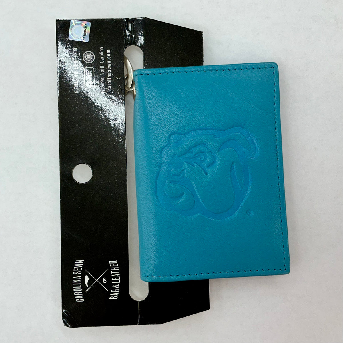 Leather Id Holder-Key Chain Snap