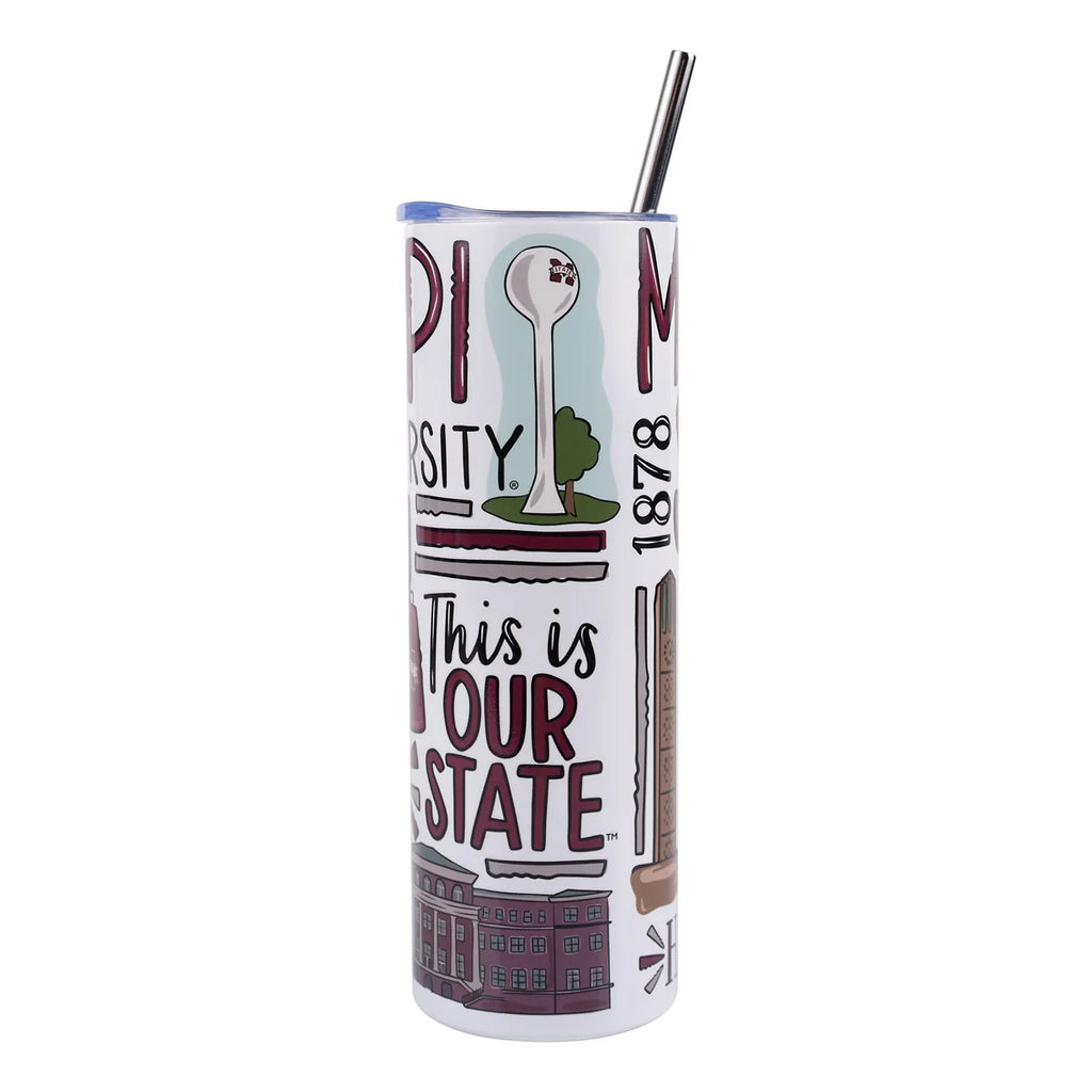 Glory Haus Tumbler 32 Oz Icon Var Sayings Davis Wade