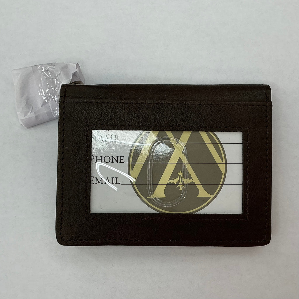 Id Holder Leatherr Script State