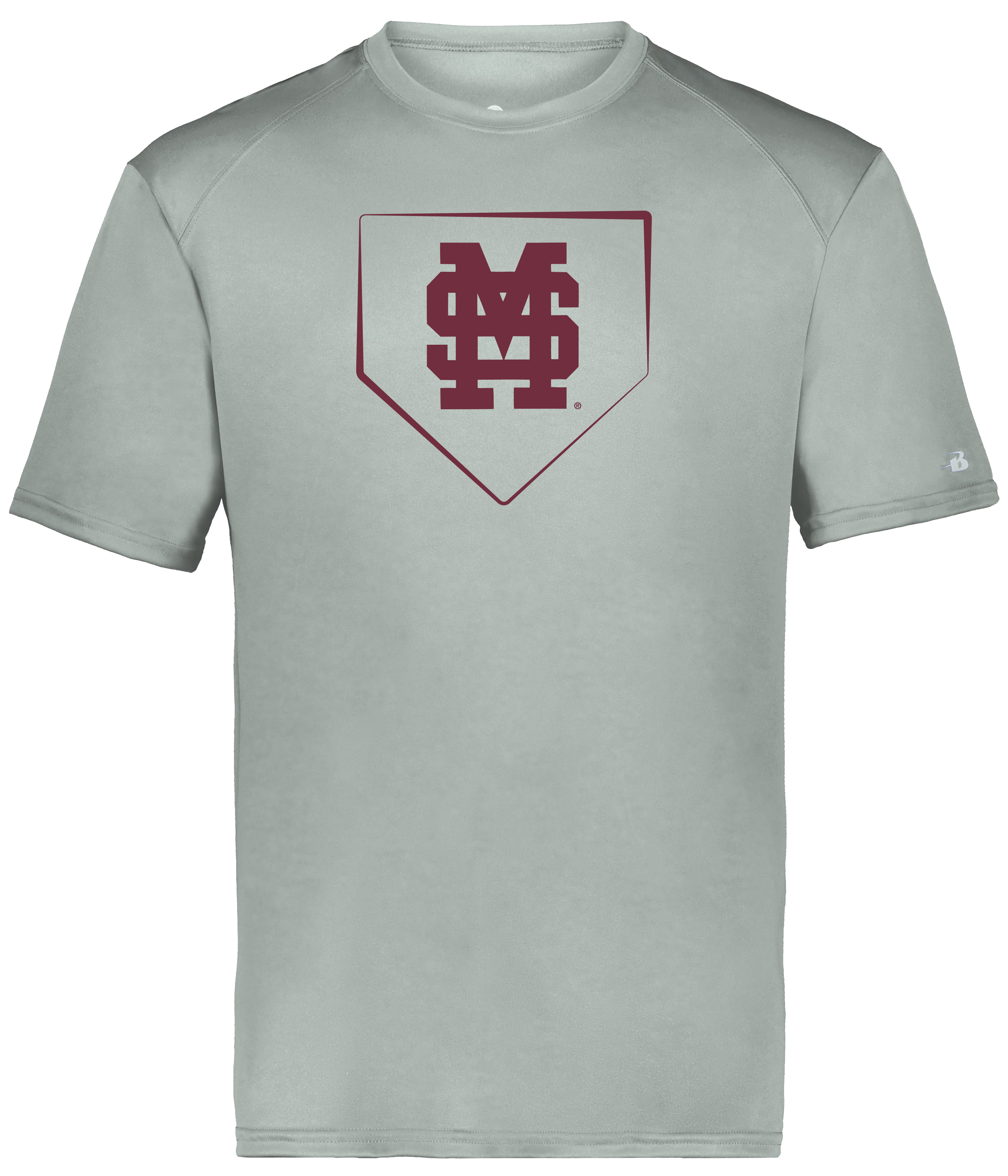 Short Sleeve T-Shirt B-Core Home Plate M-over-S