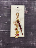 Canvas Jewelry Charm Keychain Walking Bully M-State