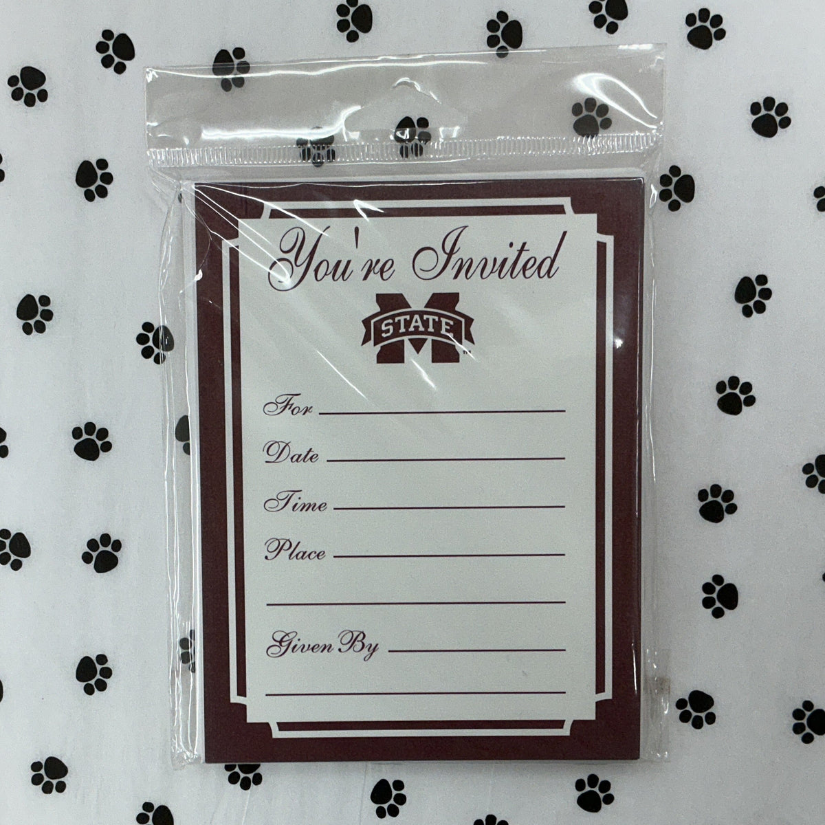Formal Party Invitations “You’re Invited” M-State 8-pack