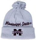 Adidas Cap Beanie Pom Mississippi State Patch M-State