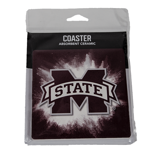 P. Graham Dunn Inc. Coaster M-State Colorsplash White