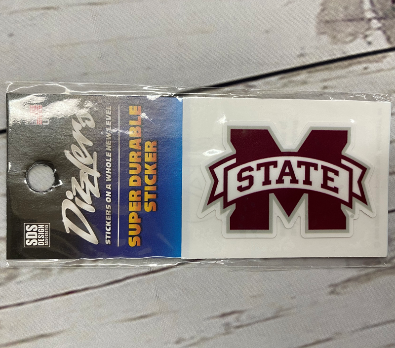 Sds Design Associates Auto Decal 2" M-State Durable Dizzler