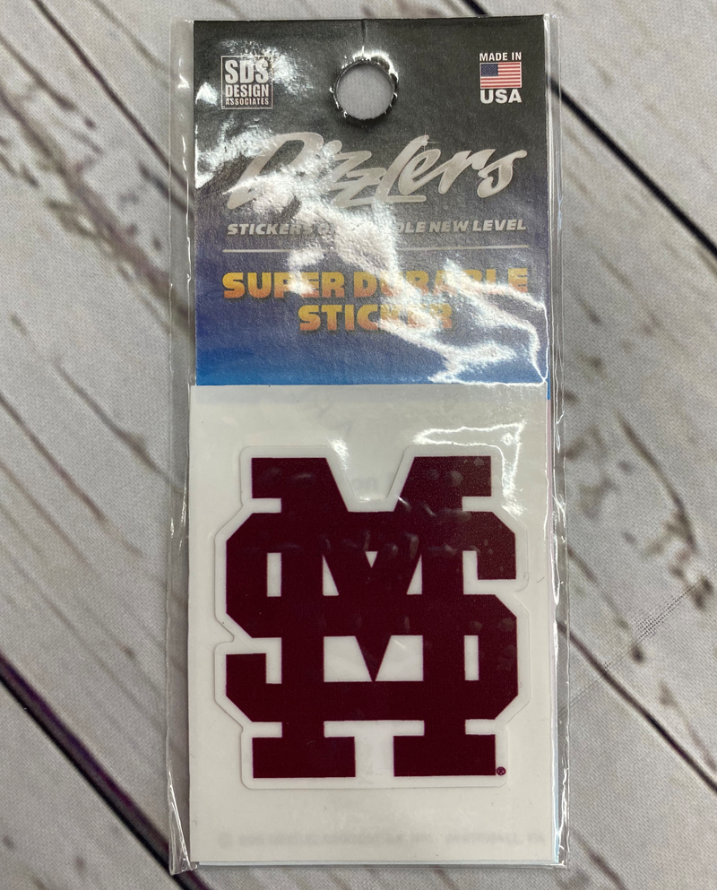 Sds Design Associates Auto Decal 2" M-Over-S Durable Dizzler