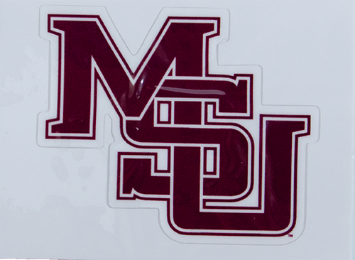 Auto Decal 2" MSU Interlock DIZZLER