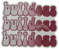 Sds Design Associates Auto Decal 3.5" Bulldogs Bbl Txt X3 Vinylon