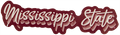 Sds Design Associates Auto Decal 3.5" Mississippi State Shadow Script Vinylon