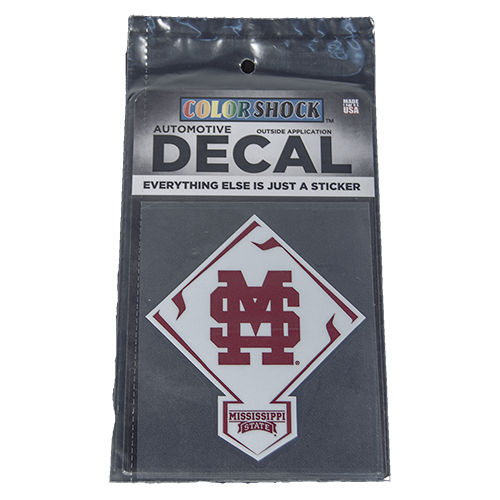 Cdi Corporation Auto Decal Home Plate M-Over-S Wordmark
