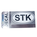 Cdi Corporation Auto Decal Oval Stk