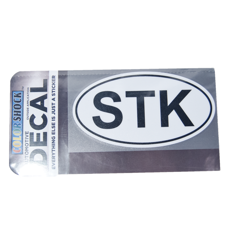 Cdi Corporation Auto Decal Oval Stk