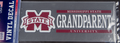 Sds Design Associates Auto Decal Rect M-State Mississippi State Over Grandparent