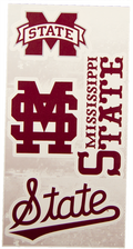 SDS Design Associates Auto Decal Sheet M-State M-Over-S 85 Logo State W Tail