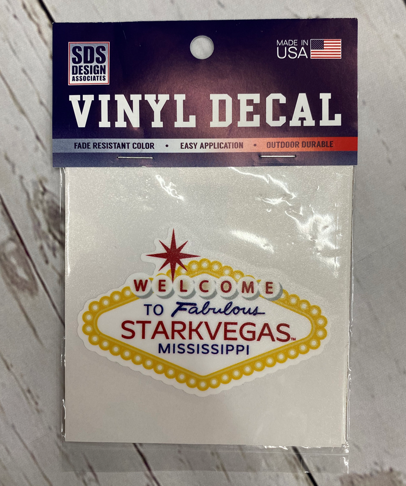 Sds Design Associates Auto Decal Vinylon 3" Starkvegas