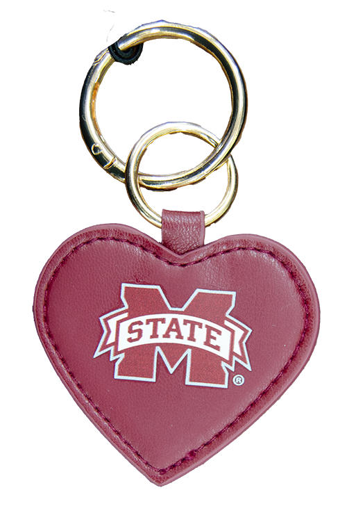 Desden By Landes, Inc. Auto Key Rng Charm Heart Shape M-State